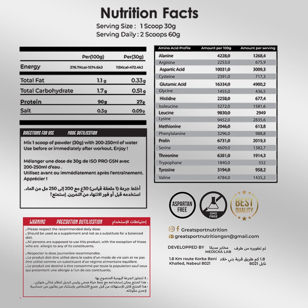 ISOLATE PRO GSN 2KG